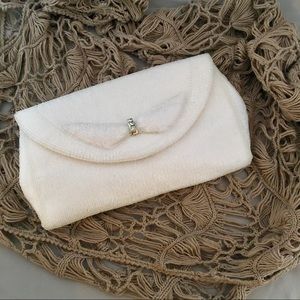 Hashimoto Vintage Beaded Bridal Clutch Purse
